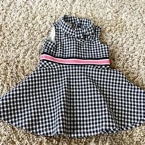 Janie and Jack, blue and white dress, size 6-12 months